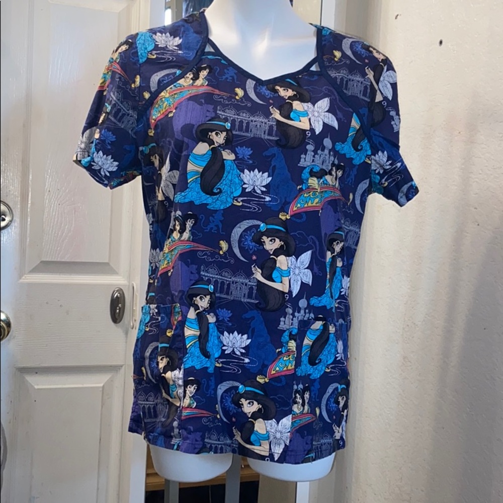 Princess Jasmine Scrub Top